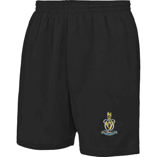 Queens Royal Hussars Sports Shorts redplume