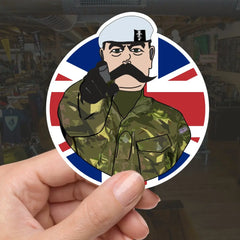 REME Air Technician Vinyl Waterproof Sticker, Lord Kitchener Design redplume