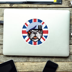 REME Aviation British Bulldog Decal - 10cm Vinyl Sticker redplume
