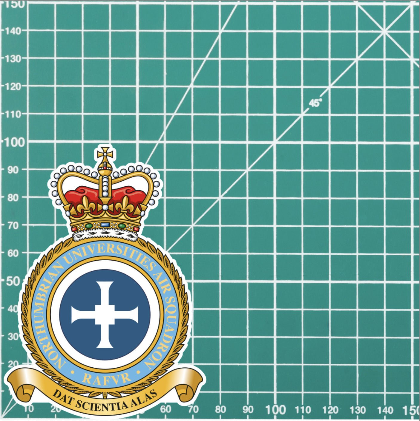 Royal Air Force RAF NUAS Waterproof Vinyl Stickers - Official MoD Reseller redplume