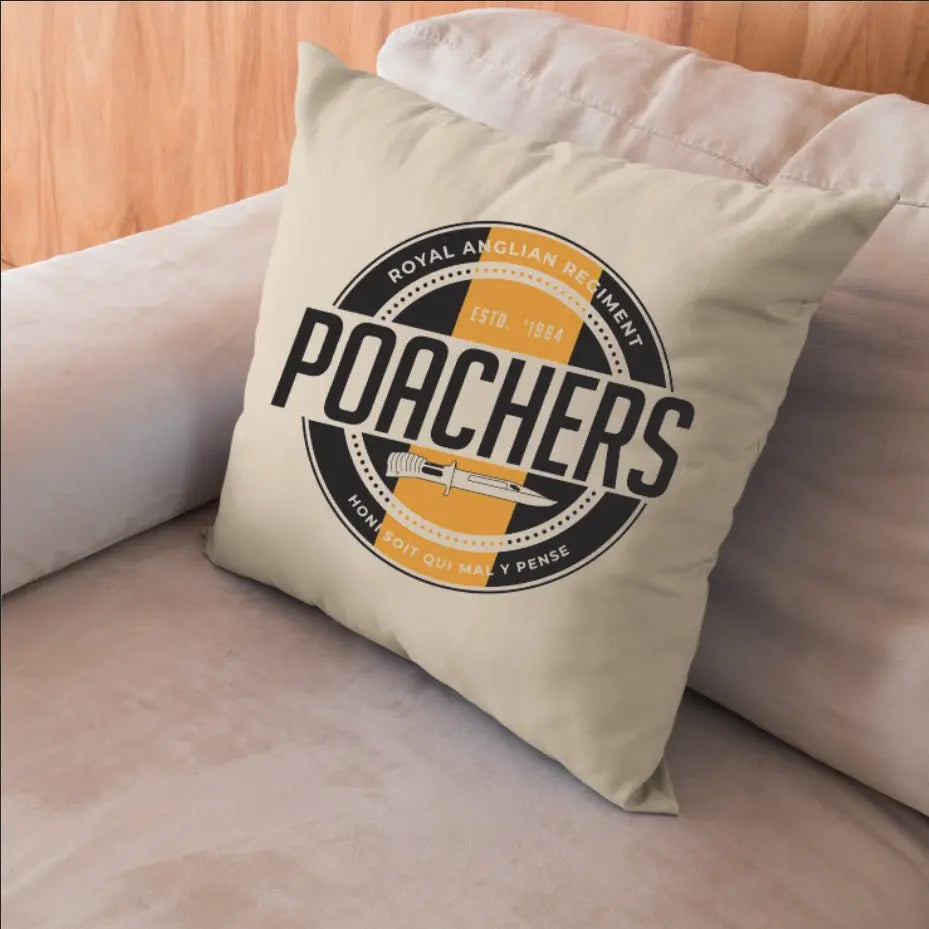 Royal Anglian 'Poachers' Retro Cushion Cover - Ideal Stocking Filler redplume