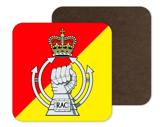 Royal Armoured Corps Coasters redplume