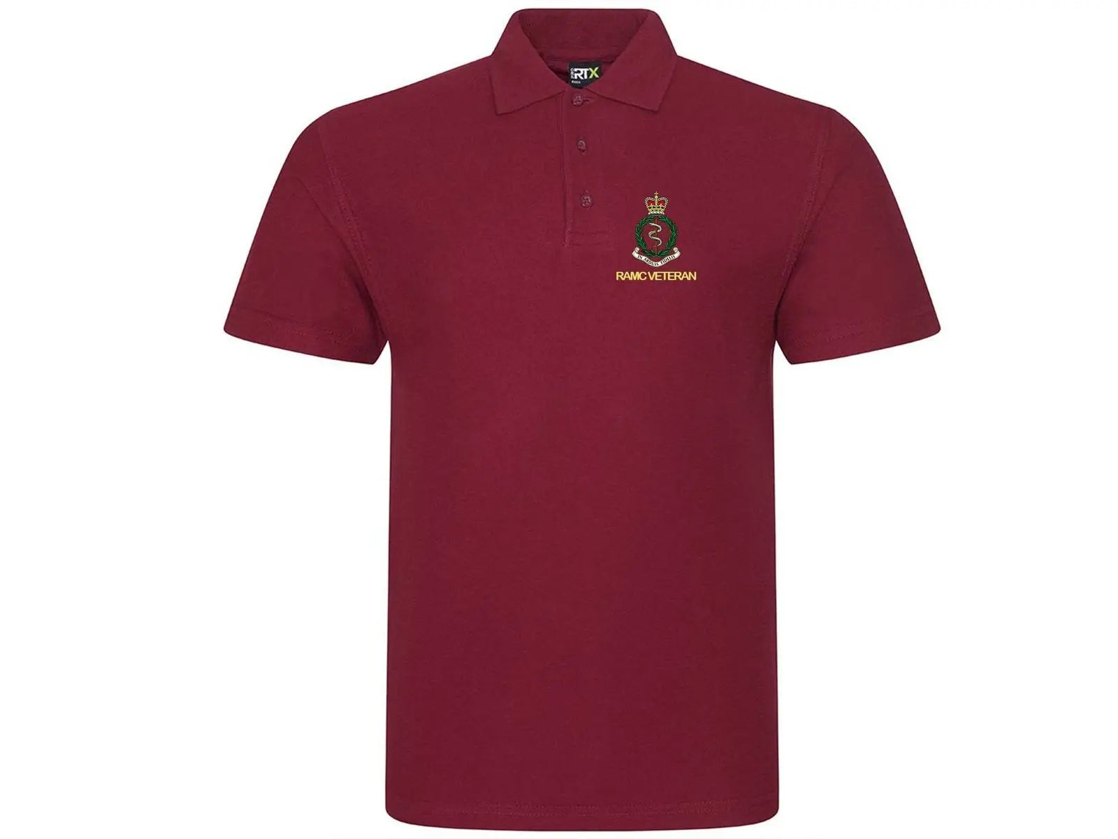 Royal Army Medical Corps Veteran Polo Shirt redplume