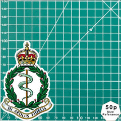 Royal Army Medical Corps Waterproof Vinyl Stickers - Official MoD Reseller redplume