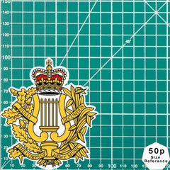 Royal Corps of Army Music RCAM Waterproof Vinyl Stickers - FREE SHIPPING redplume