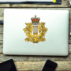 Royal Corps of Army Music RCAM Waterproof Vinyl Stickers - FREE SHIPPING redplume