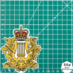 Royal Corps of Army Music RCAM Waterproof Vinyl Stickers - Official Reseller redplume