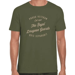 Royal Dragoon Guards Vintage T Shirt redplume