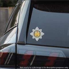 Royal Dragoon Guards Waterproof Vinyl Stickers - Official MoD Reseller redplume