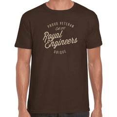 Royal Engineers Vintage T Shirt redplume