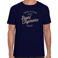 Royal Engineers Vintage T Shirt redplume