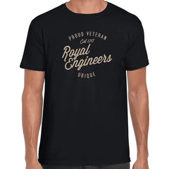 Royal Engineers Vintage T Shirt redplume