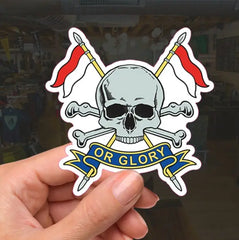 Royal Lancers Waterproof Vinyl Stickers - Official MoD Reseller FREE SHIPPING redplume