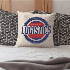 Royal Logistics Corps Retro Cushion Cover - Ideal Stocking Filler redplume