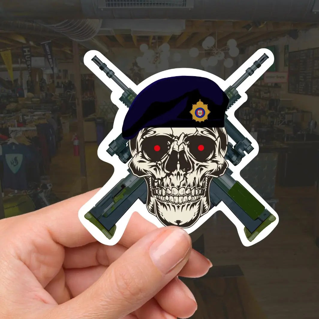 Royal Logistics Corps RLC High-Quality Vinyl Sticker - 100mm redplume