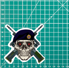 Royal Logistics Corps RLC High-Quality Vinyl Sticker - 100mm redplume
