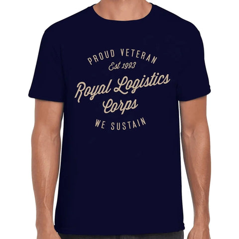 Royal Logistics Corps Vintage T Shirt redplume