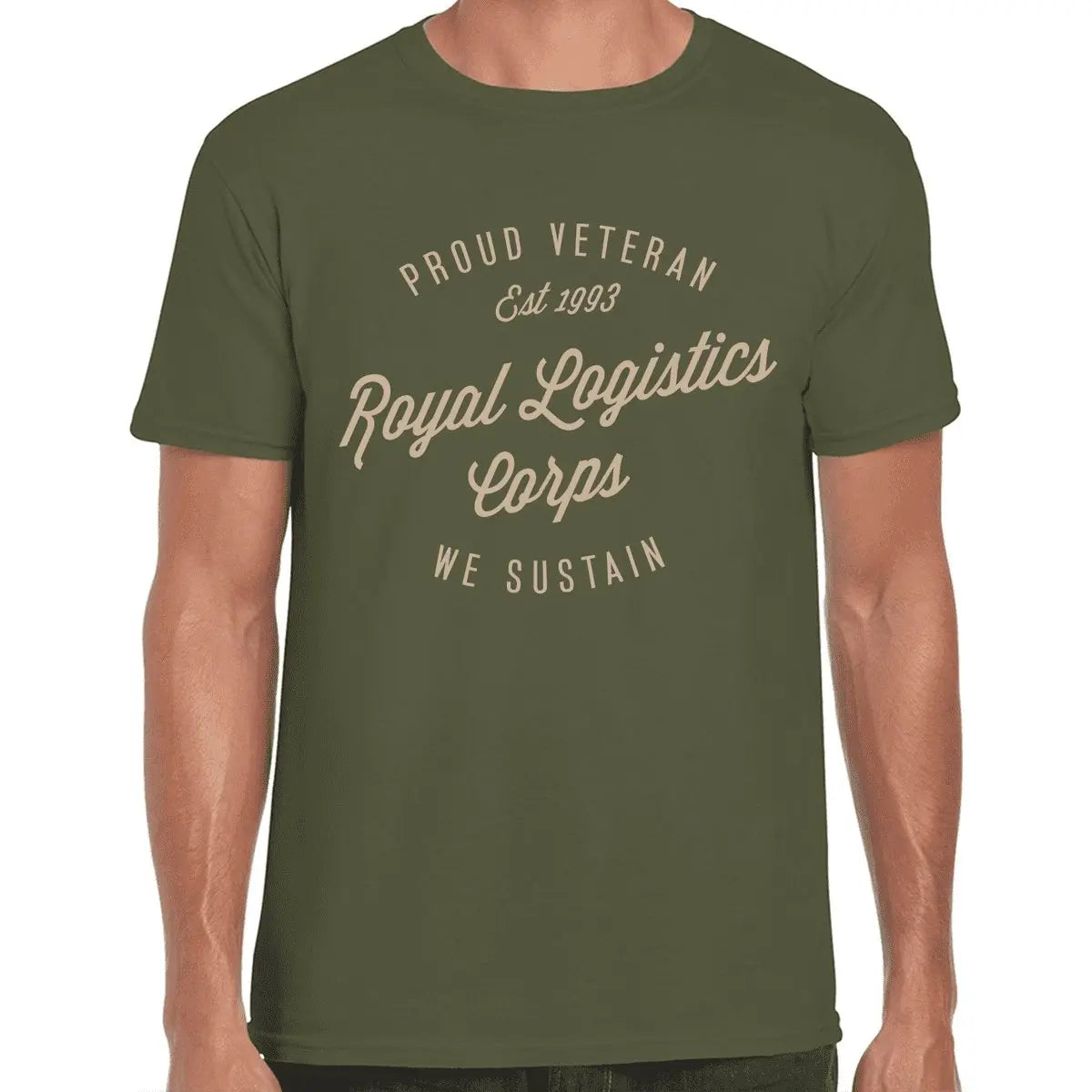 Royal Logistics Corps Vintage T Shirt redplume
