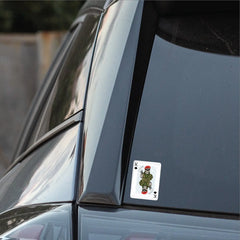 Royal Military Police RMP King of Spades Waterproof Vinyl Sticker/Decal 10cm redplume