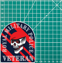 Royal Military Police Veteran Old School Tattoo Style Veteran Sticker redplume