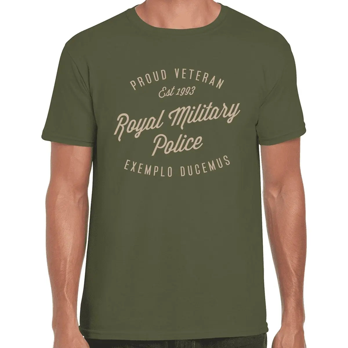 Royal Military Police Vintage T Shirt redplume