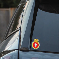 Royal Navy HMS Diamond Waterproof Vinyl Sticker - Multiple Sizes redplume