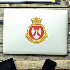 Royal Navy HMS Victorious Waterproof Vinyl Sticker - Multiple Sizes redplume