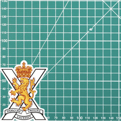 Royal Regiment of Scotland Waterproof Vinyl Stickers - Official MoD Reseller redplume