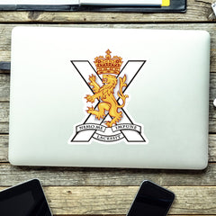 Royal Regiment of Scotland Waterproof Vinyl Stickers - Official MoD Reseller redplume