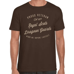 Royal Scots Dragoon Guards Vintage T Shirt redplume