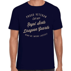 Royal Scots Dragoon Guards Vintage T Shirt redplume