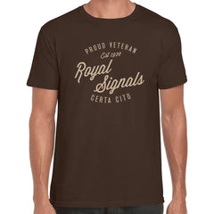 Royal Signals Vintage T Shirt redplume