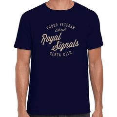 Royal Signals Vintage T Shirt redplume