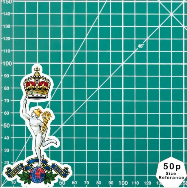 Royal Signals Waterproof Vinyl Stickers - Official MoD Reseller redplume