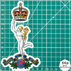 Royal Signals Waterproof Vinyl Stickers - Official MoD Reseller redplume