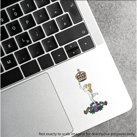 Royal Signals Waterproof Vinyl Stickers - Official MoD Reseller - Red Plume
