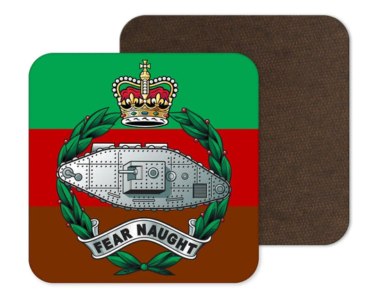 Royal Tank Regiment Coasters redplume