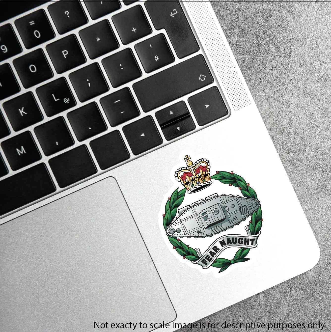 Royal Tank Regiment Waterproof Vinyl Stickers - FREE SHIPPING redplume