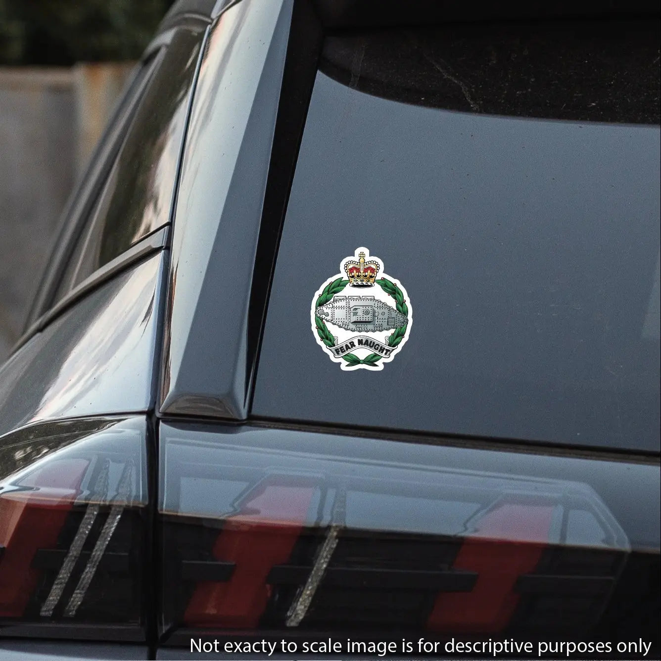 Royal Tank Regiment Waterproof Vinyl Stickers - Official MoD Reseller redplume