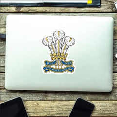 Royal Welsh Waterproof Vinyl Stickers - Official MoD Reseller redplume