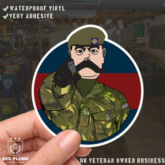 Scots Guards - 6 Best-Selling Waterproof Stickers bundle redplume