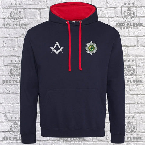 Scots Guards Hoodie redplume