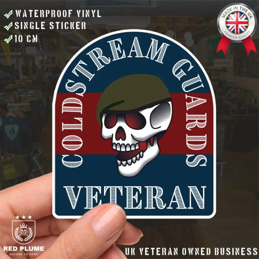 Scots Guards Stickers Old School Tattoo Style Veteran redplume