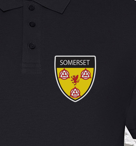 Somerset Holy Royal Arch Premium Polo Shirt redplume