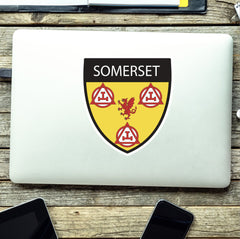 Somerset Masonic Holy Royal Arch Shield Sticker redplume