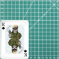 Special Air Service King of Spades Waterproof Sticker 10cm redplume