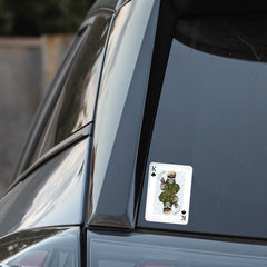 Special Air Service King of Spades Waterproof Sticker 10cm redplume