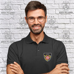 Surrey Holy Royal Arch Premium Polo Shirt redplume