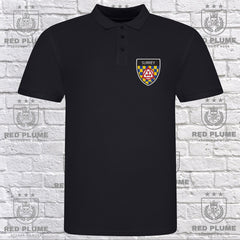 Surrey Holy Royal Arch Premium Polo Shirt redplume