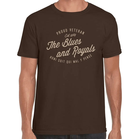 The Blues and Royals Vintage T Shirt redplume